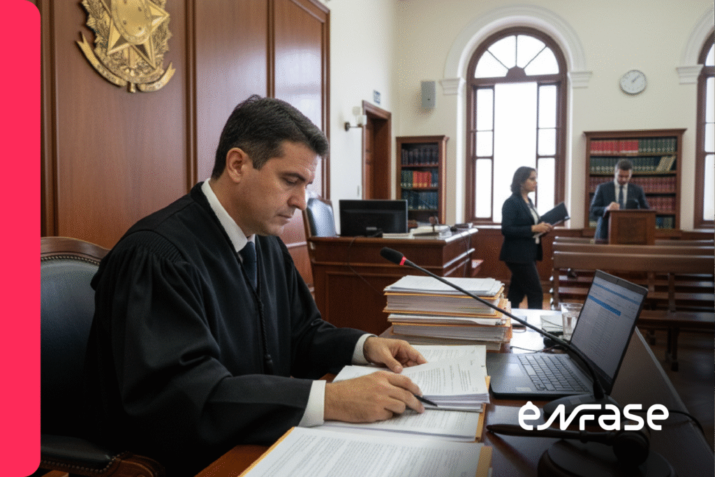 Descubra como é a rotina do juiz do trabalho, seus desafios diários, responsabilidades e a importância dessa carreira jurídica.
