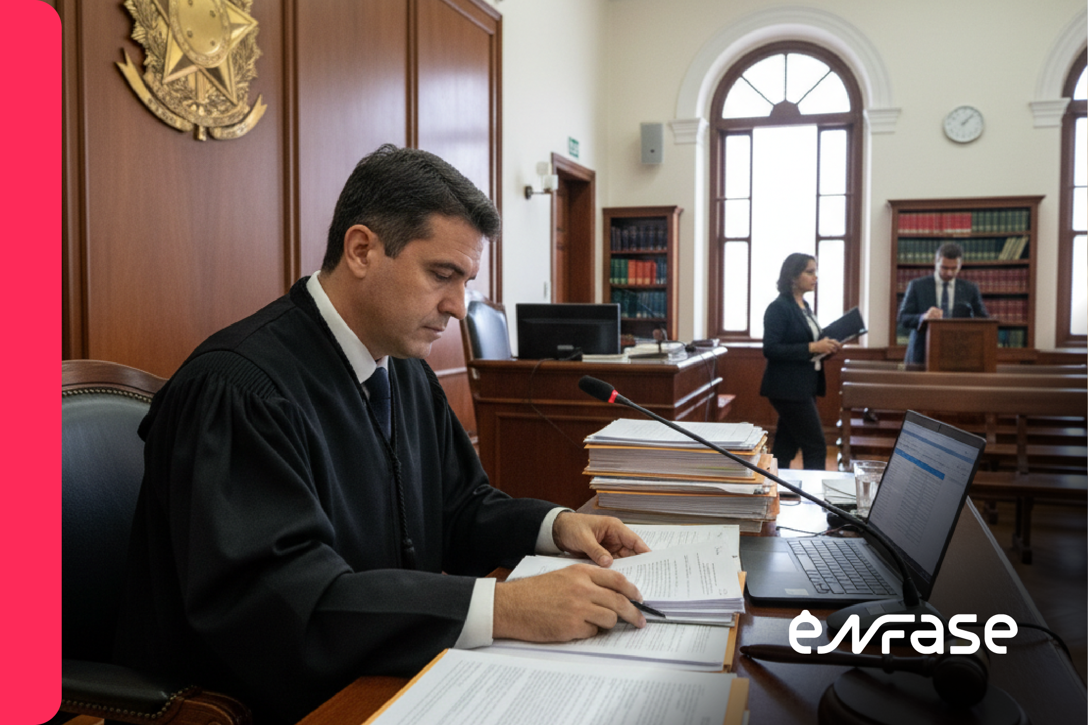 Descubra como é a rotina do juiz do trabalho, seus desafios diários, responsabilidades e a importância dessa carreira jurídica.