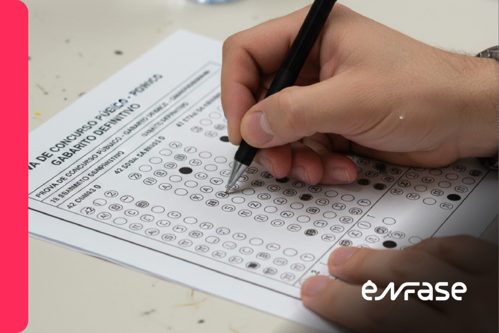 Gestão estratégica do tempo e da ordem da prova